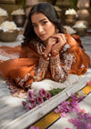 closeup image of Embroidered Organza Hand Embellished Sleeves